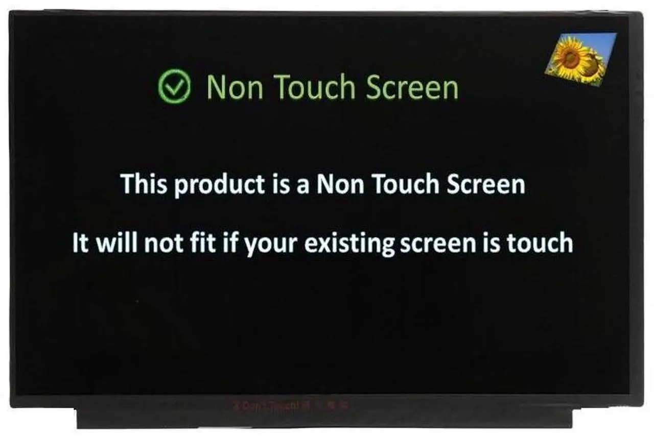 Alt view image 4 of 7 - HP P/N M40932-001 15.6" LCD Screen HD Matte Non-Touch Display 15-ef2033dx