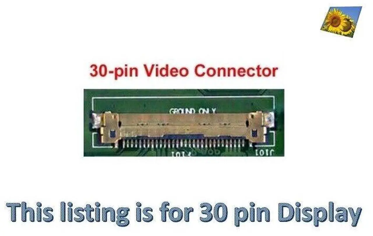 Alt view image 6 of 7 - HP P/N M40932-001 15.6" LCD Screen HD Matte Non-Touch Display 15-ef2033dx