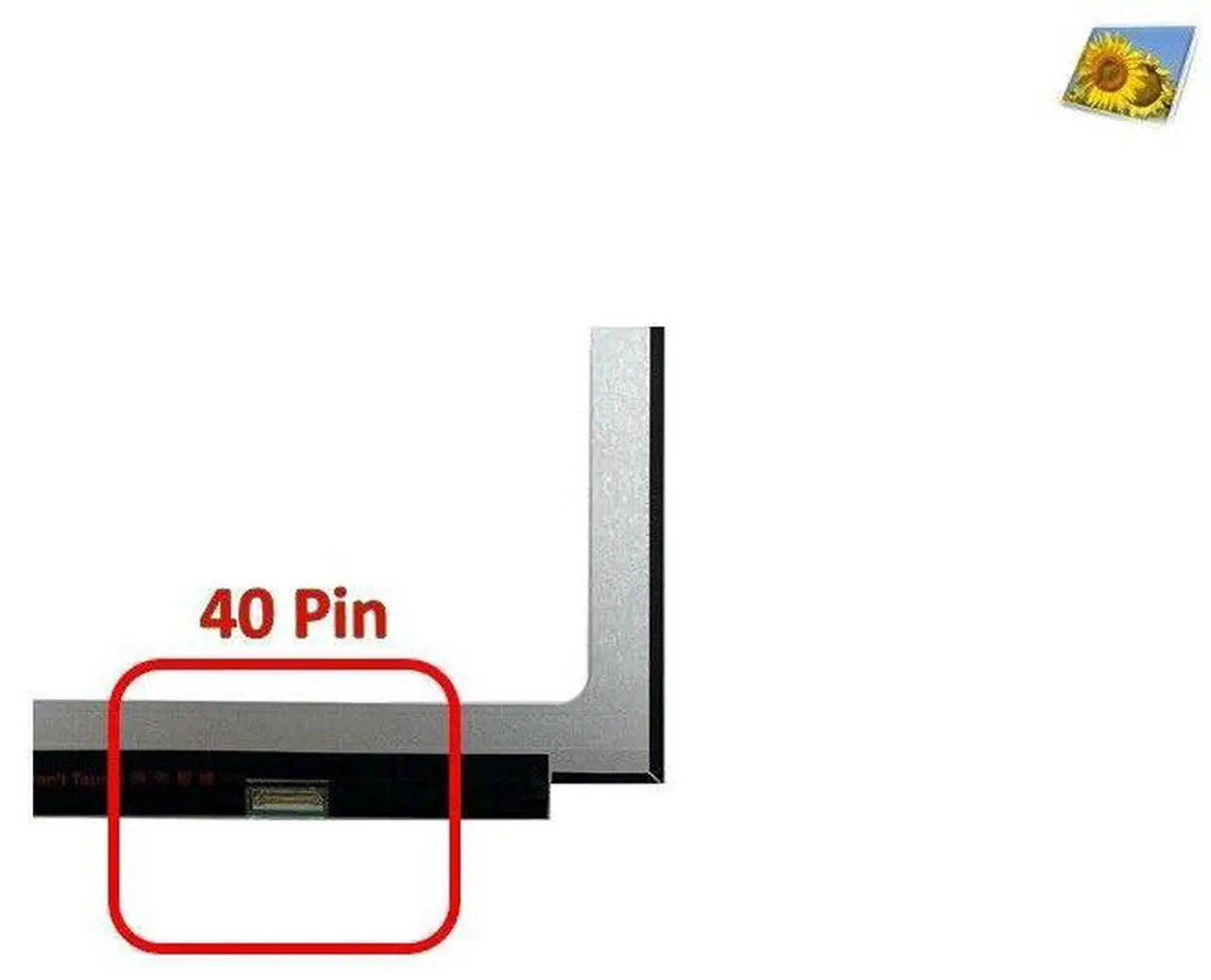 Alt view image 3 of 6 - HP 15-DY2089MS 15-DY2073DX 15-DY2132WM Screen 15.6" FHD laptop LED LCD Touch