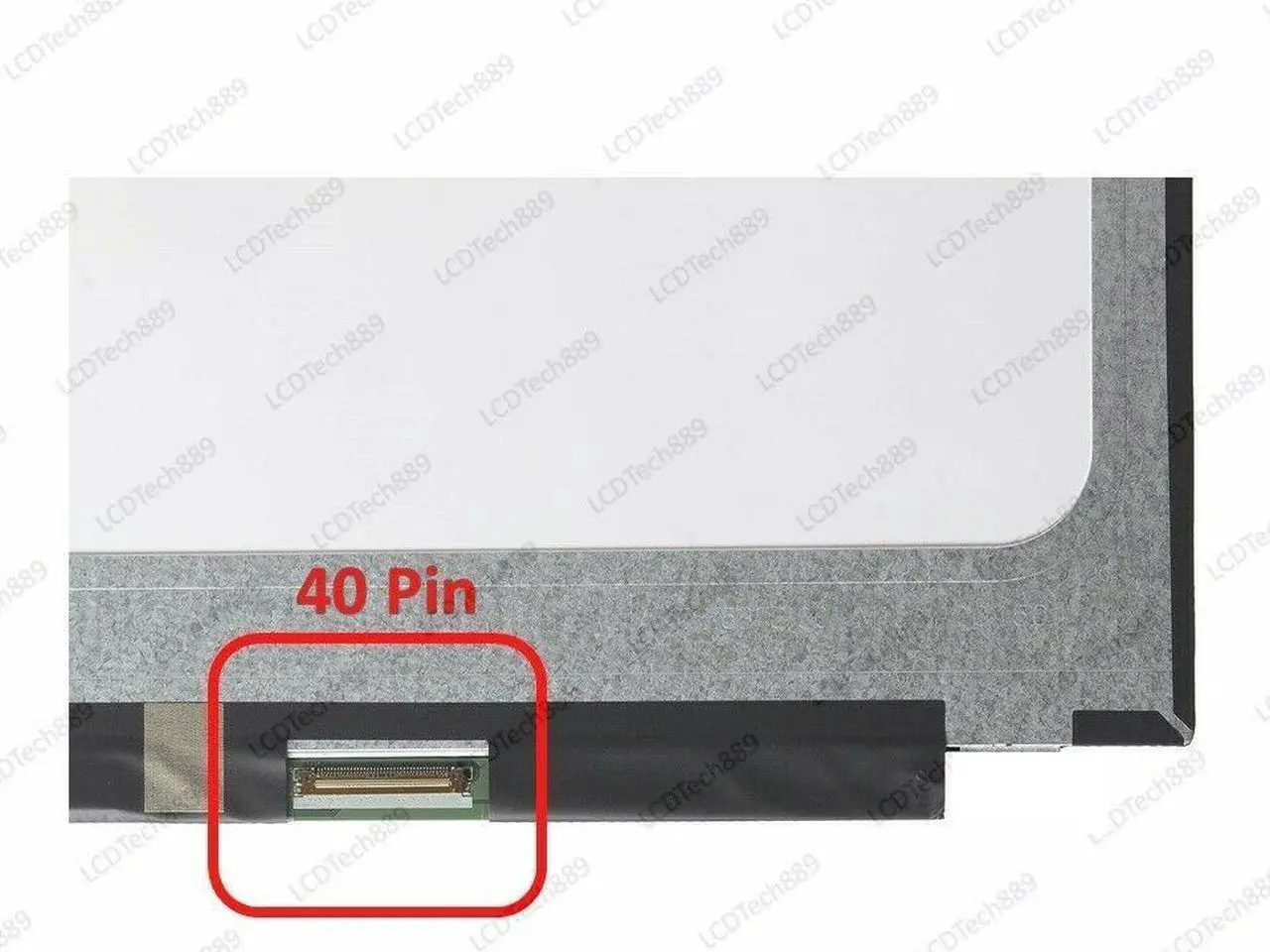 Alt view image 3 of 7 - L25330-001 B156XTK02.0 HP LCD 15.6" Touch HD LED 15-CS0051WM 15-cs0072wm Screen