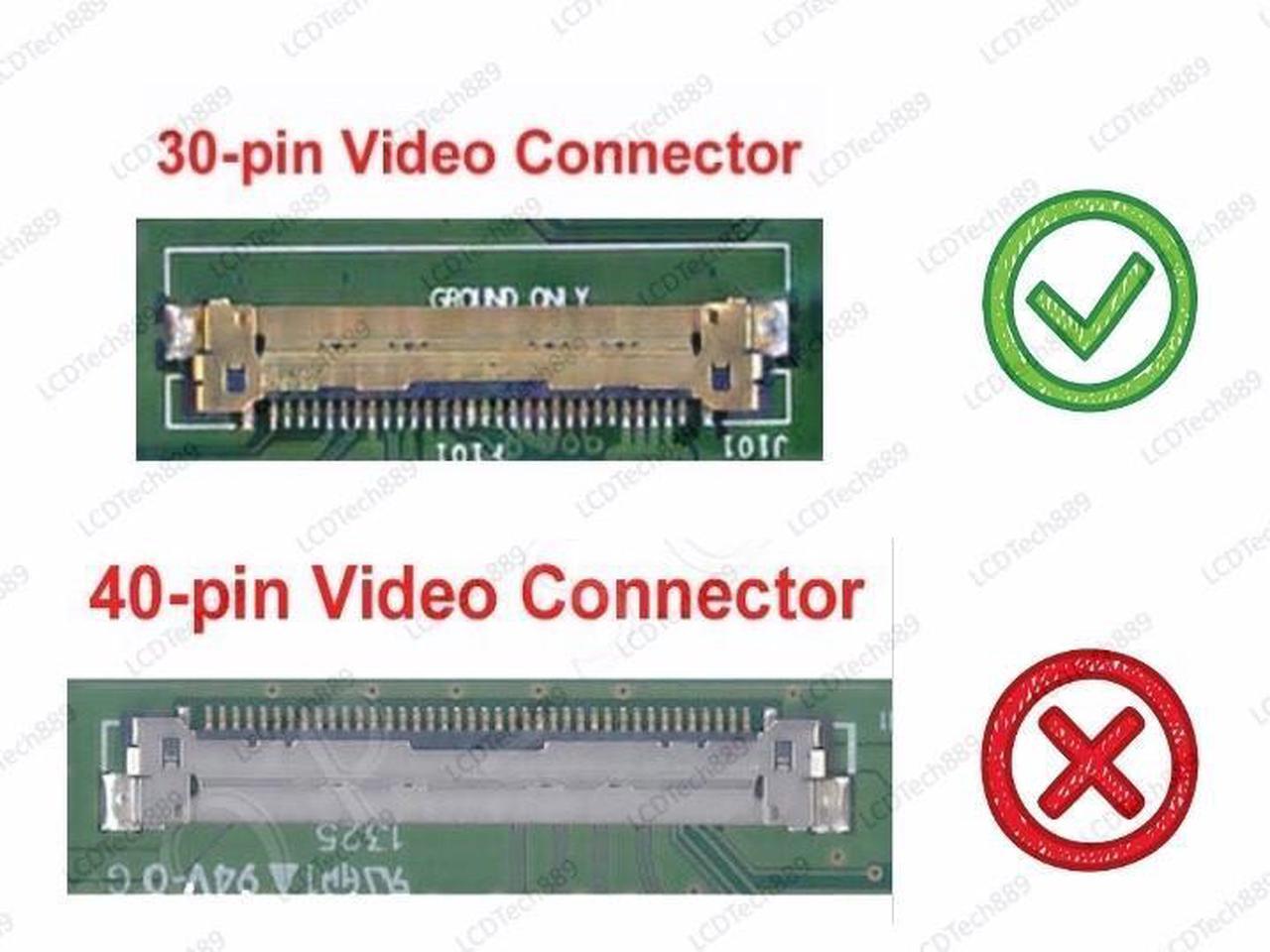 Alt view image 4 of 7 - HD LCD Screen for HP L25979-001 14-CF2111WM 14-CF2112WM 14-CF2113WM 14" Display