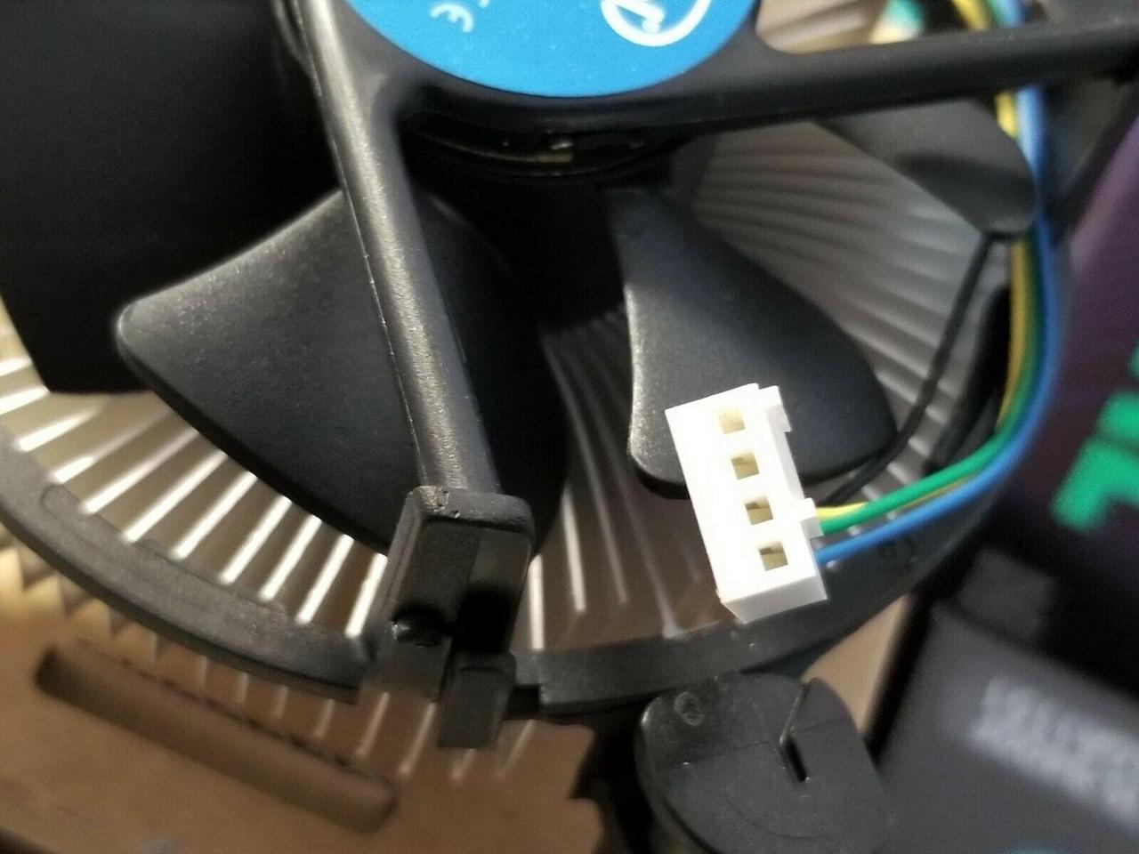 Alt view image 4 of 5 - Intel CPU COOLING FAN HEATSINK i3 i5 i7 Socket 1150 1155 1156 E97379-003 65W TDP