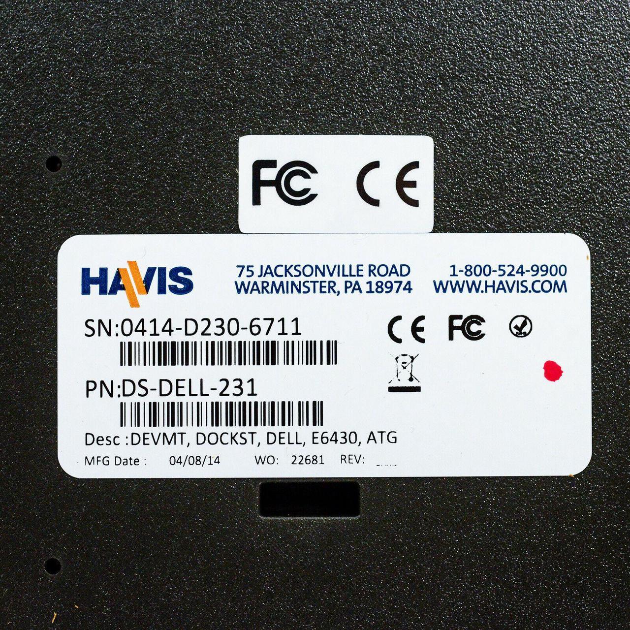 Alt view image 6 of 7 - Havis DS-DELL-231 Rugged Docking Station - Dell Latitude E6400 E6410 E6420 E6430