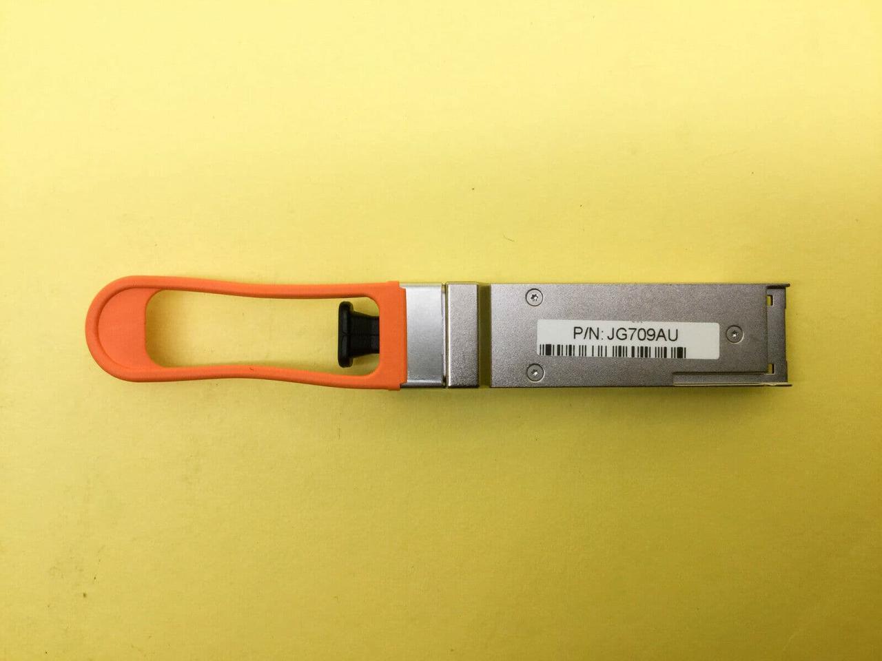 Alt view image 3 of 3 - JG709A HPE X140 40G QSFP+ MPO MM 850nm CSR4 300m Transceiver