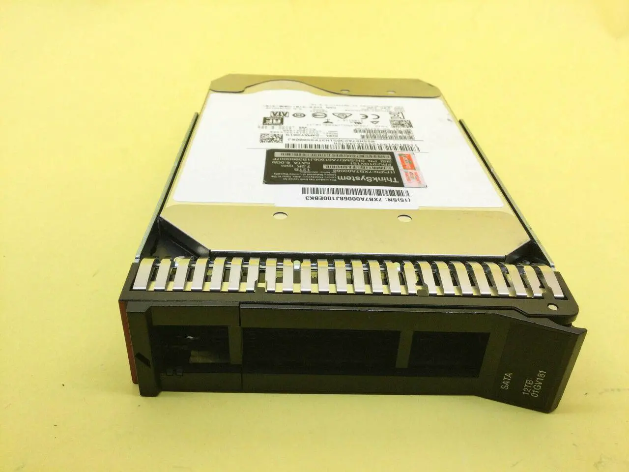 Alt view image 2 of 3 - 7XB7A00068 Lenovo ThinkSystem 12TB 7.2K SATA 6Gb/s 512e 3.5in ENT HDD 01GV181
