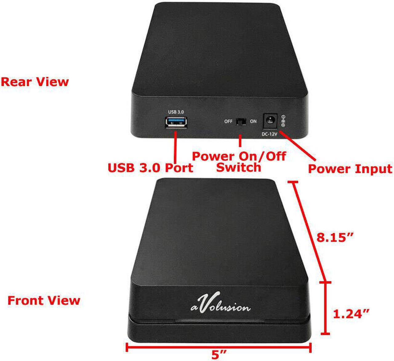 Alt view image 2 of 5 - Avolusion 4TB HDDGear Pro External USB 3.0 Gaming Hard Drive for XBOX ONE X, S