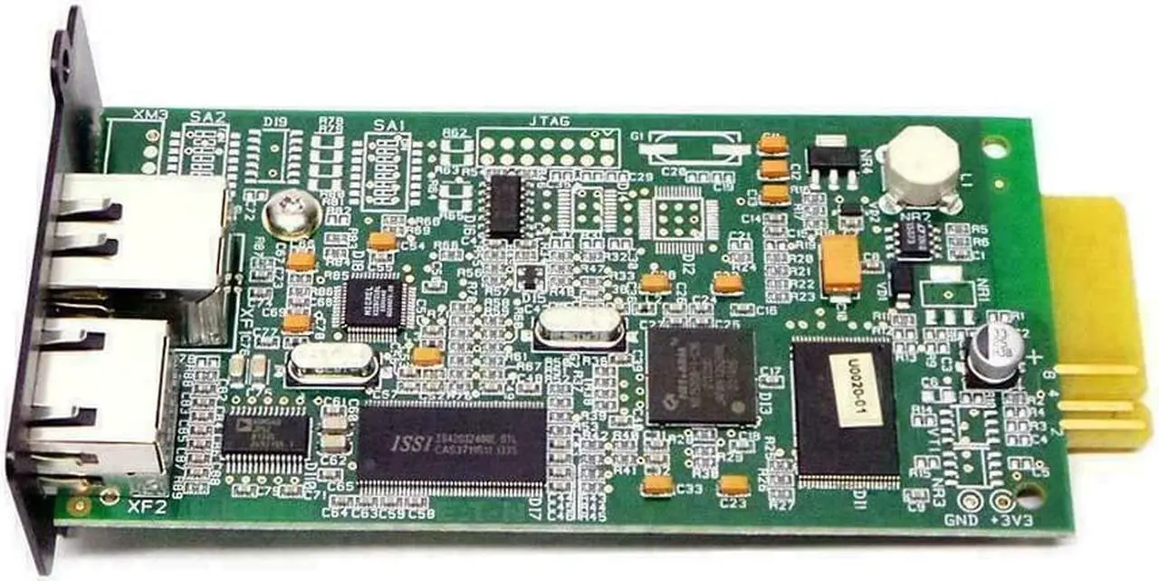 Alt view image 2 of 6 - Dell PowerEdge M1000E M600 M605 UPS Network Management Card H910P Dual Port