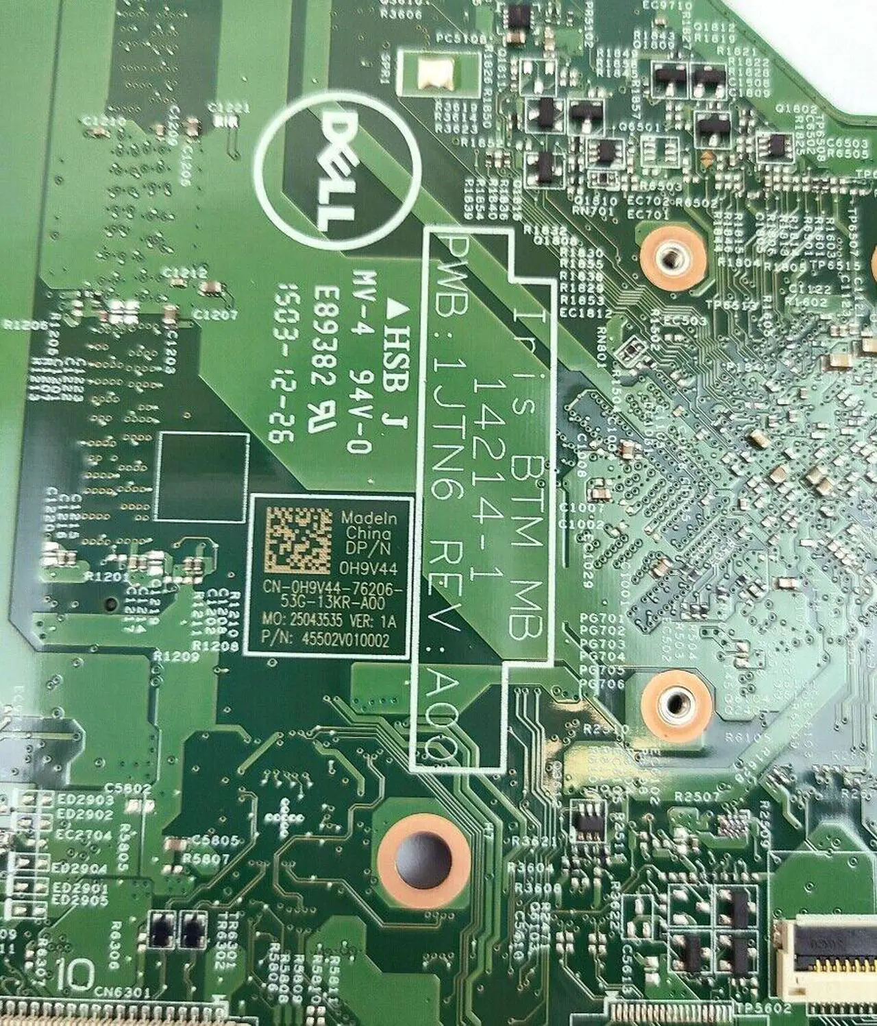 Alt view image 2 of 3 - Dell Inspiron 14 3451 15 3551 Celeron N2840 Laptop Motherboard H9V44 0H9V44