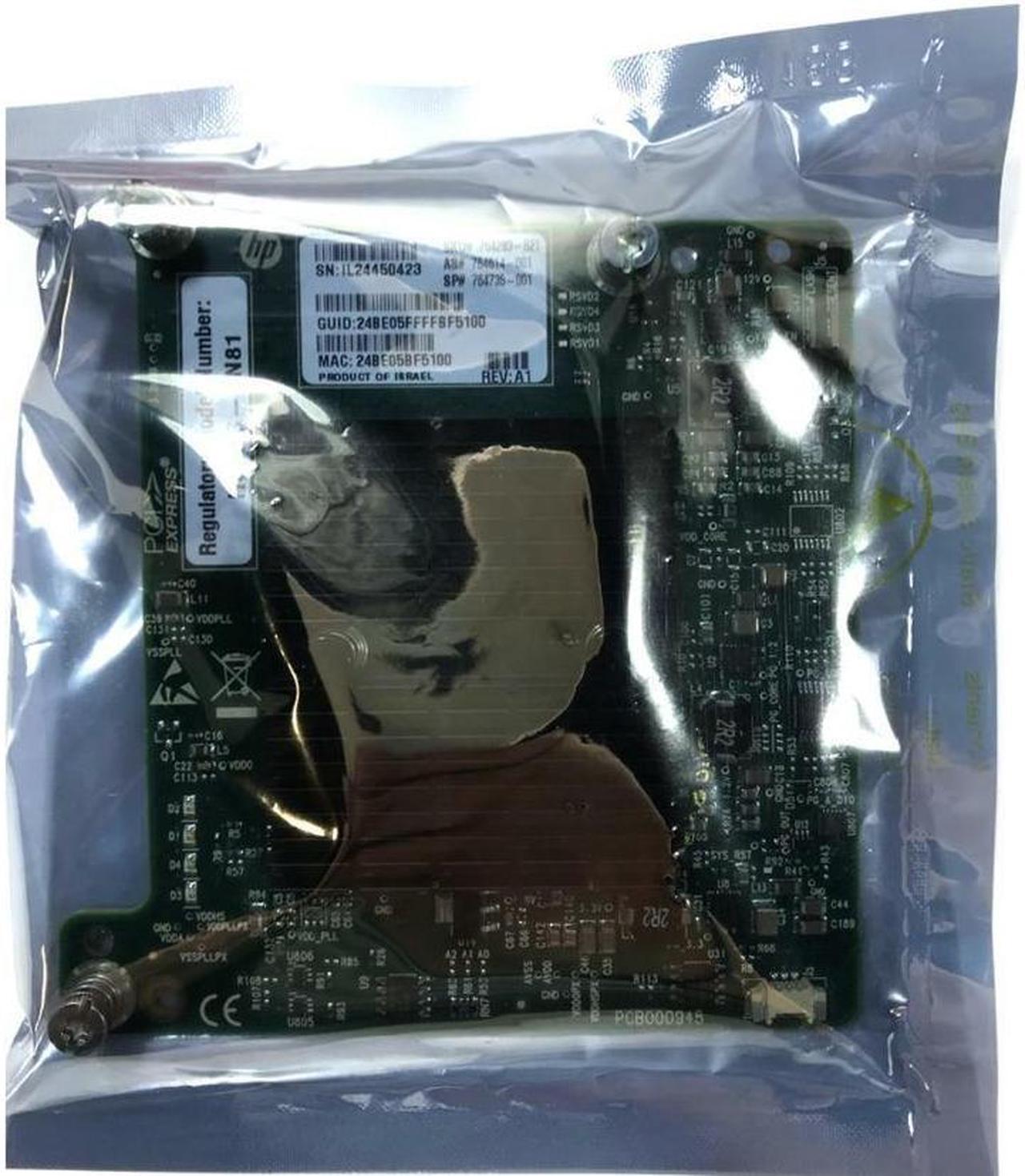 Alt view image 4 of 4 - HP INFINIBAND FDR 10GB/40GB 2-PORT 544+M ETHERNET ADAPTER 764735-001 764283-B21