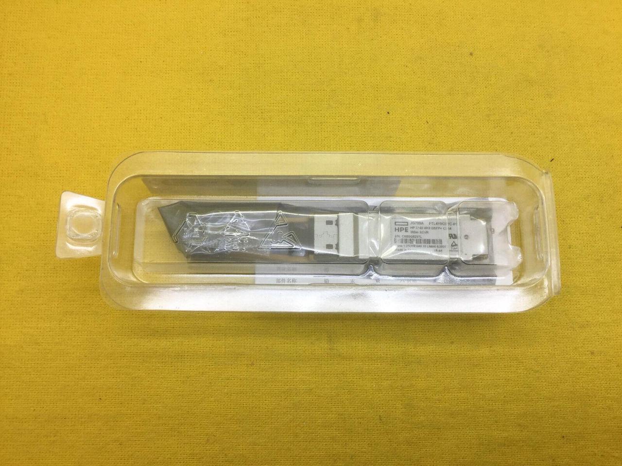Alt view image 2 of 3 - JG709A HPE X140 40G QSFP+ MPO MM 850nm CSR4 300m Transceiver  SEALED