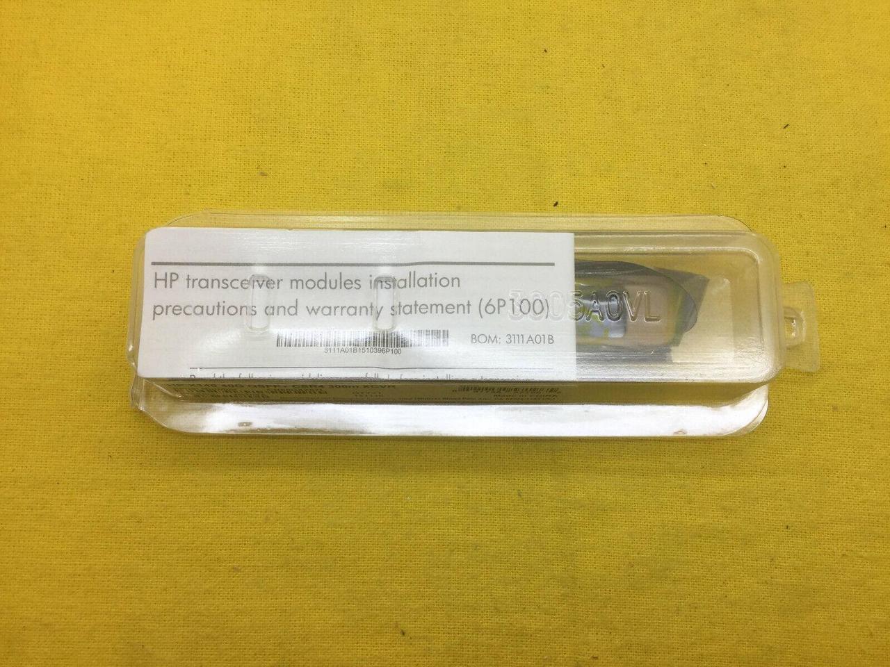 Alt view image 3 of 3 - JG709A HPE X140 40G QSFP+ MPO MM 850nm CSR4 300m Transceiver  SEALED