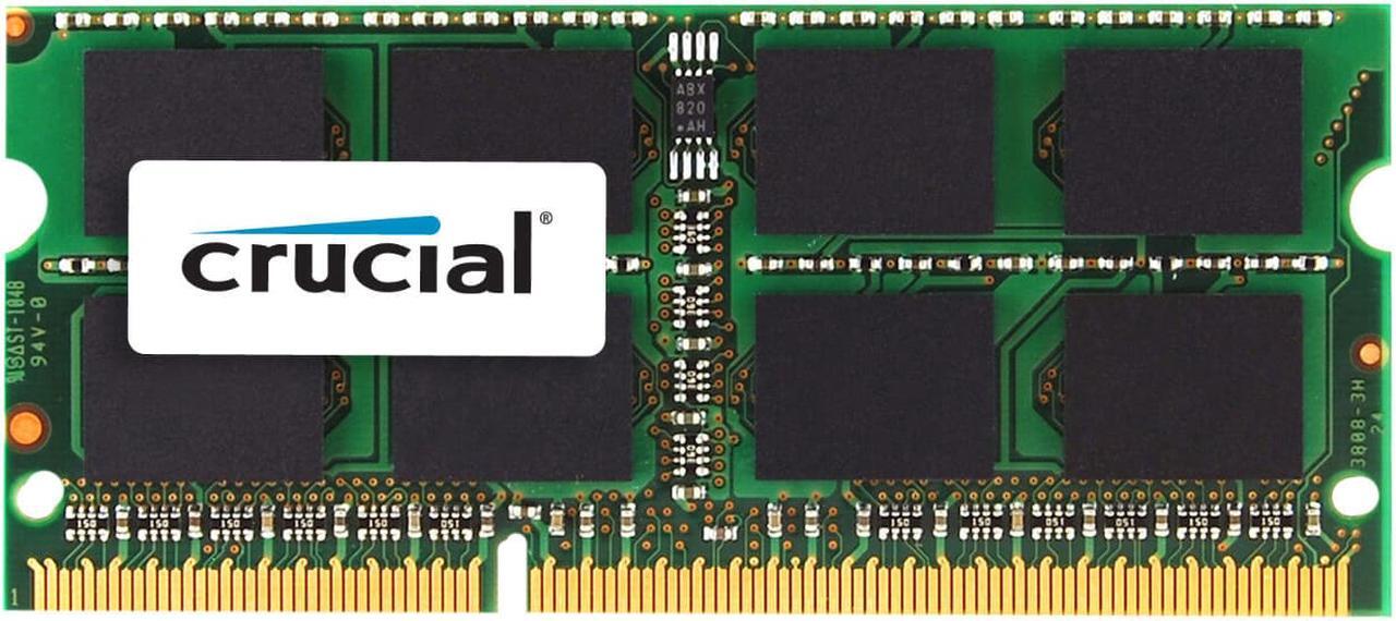 Main image of Crucial 8GB DDR3L 1600 MHz PC3-12800 SODIMM 204 pin Laptop Memory Apple MAC DDR3