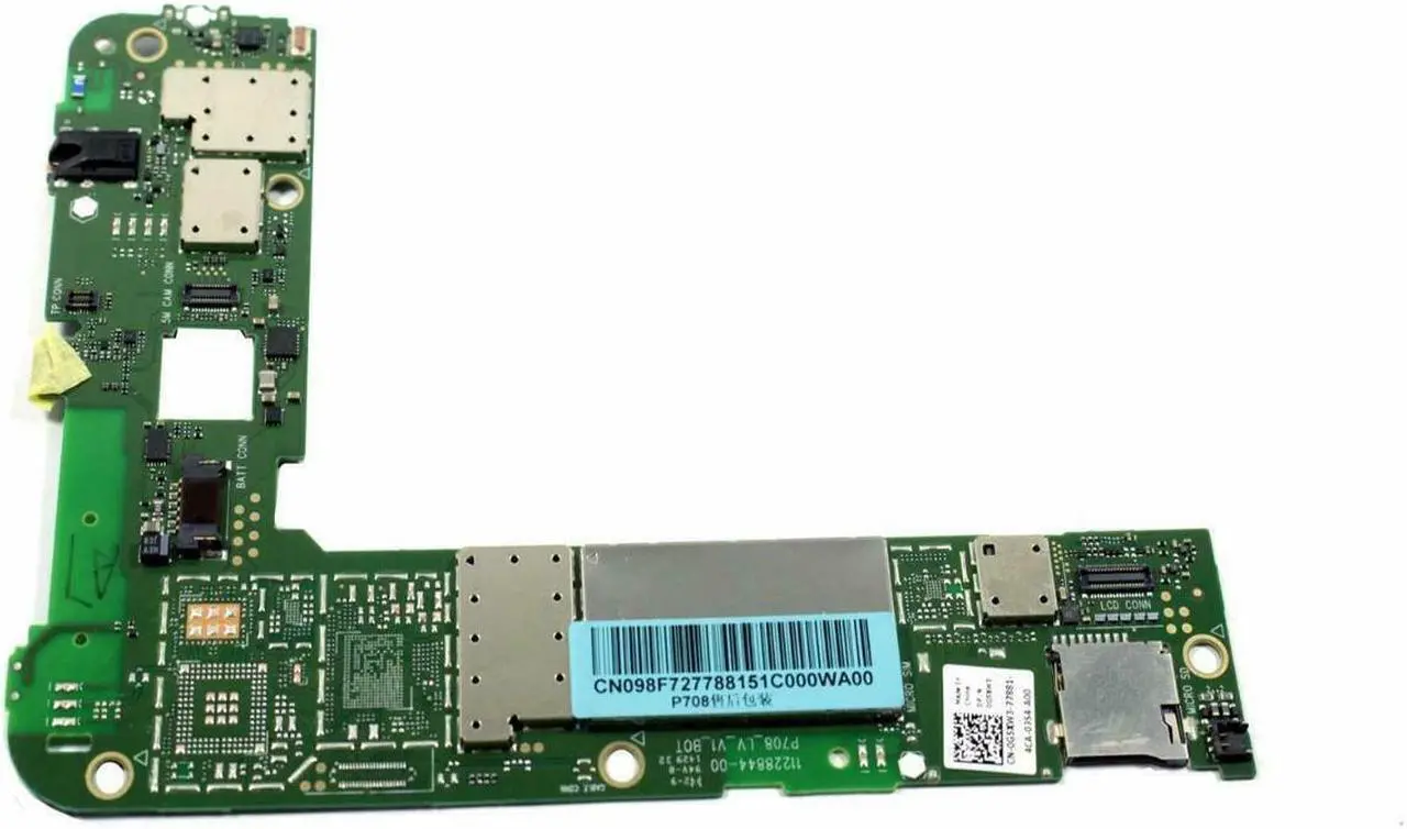 Alt view image 4 of 6 - LOT x 10 Dell Venue 7 3740 WIFI Tablet Motherboard Intel Atom Z3460 1.6GHZ 50F6M