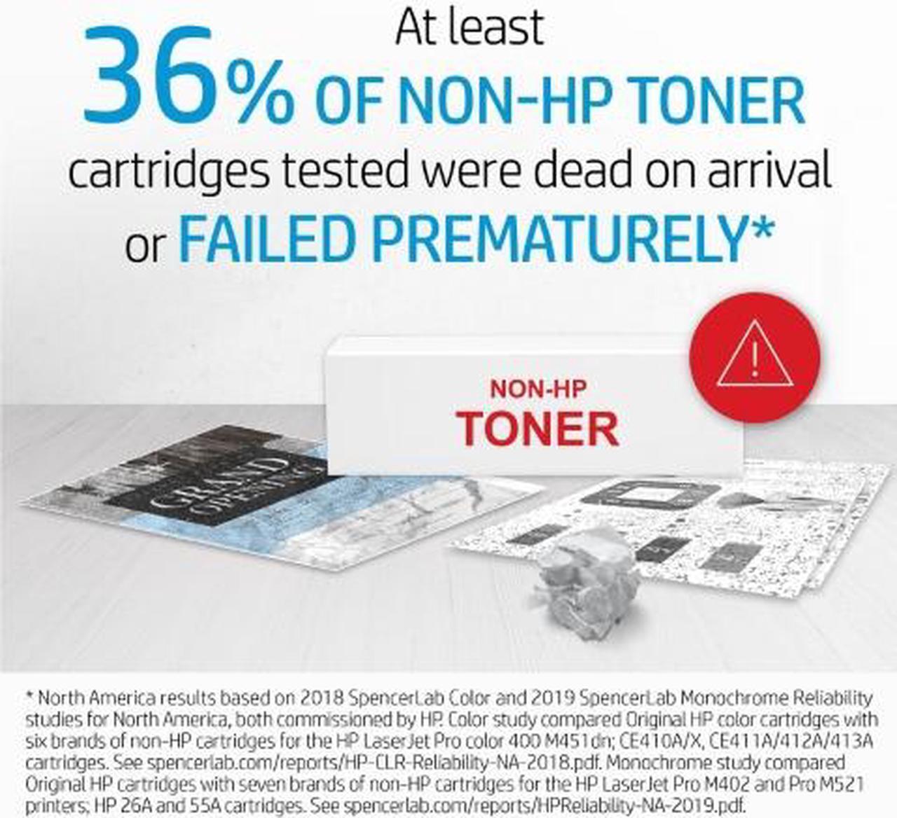 Alt view image 4 of 7 - HP 134X High Yield Black Original LaserJet Toner Cartridge, ~2,400 pages, W1340X