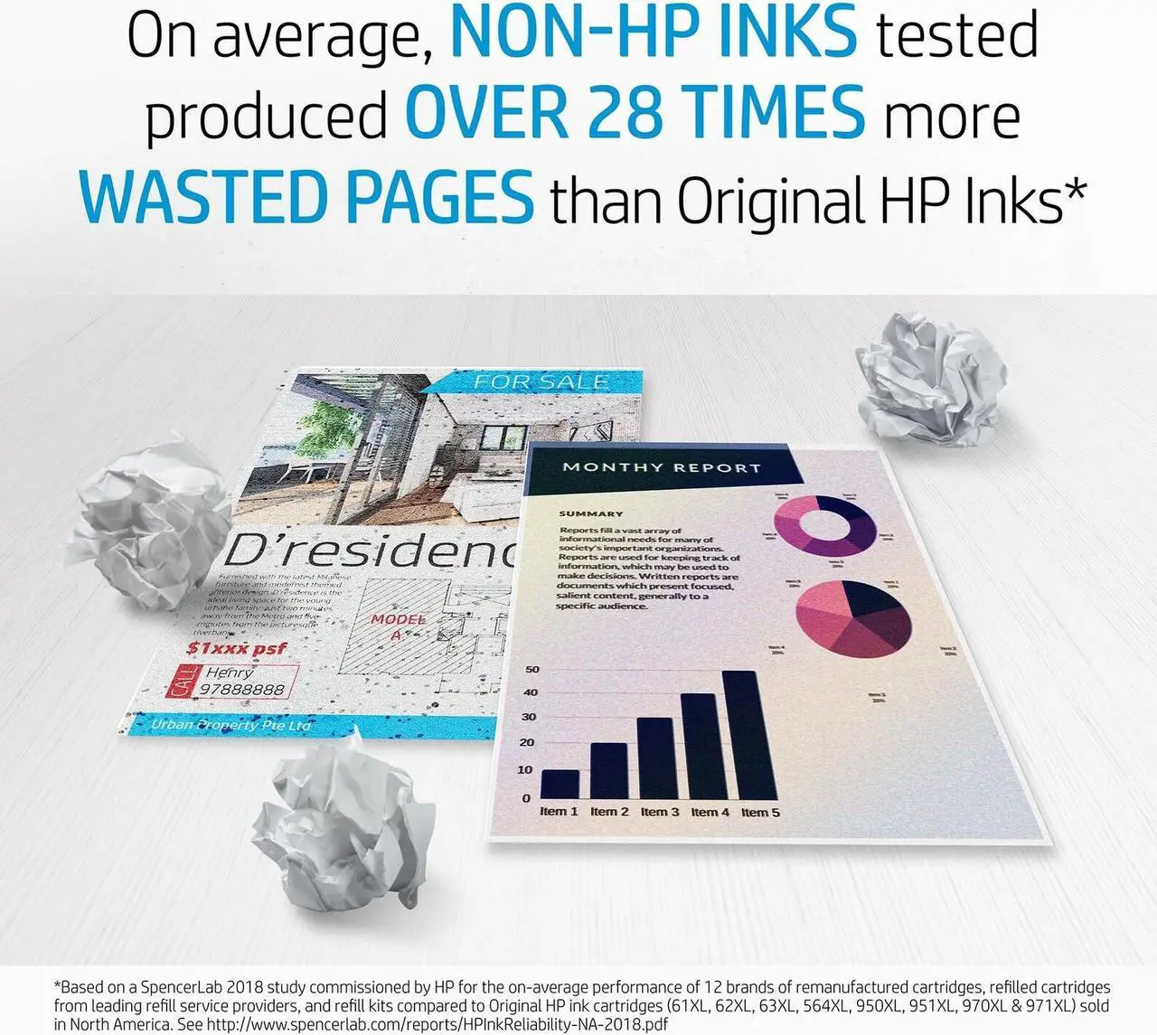 Alt view image 2 of 7 - HP 62 2-pack Black/Tri-color Original Ink Cartridges, N9H64FN#140