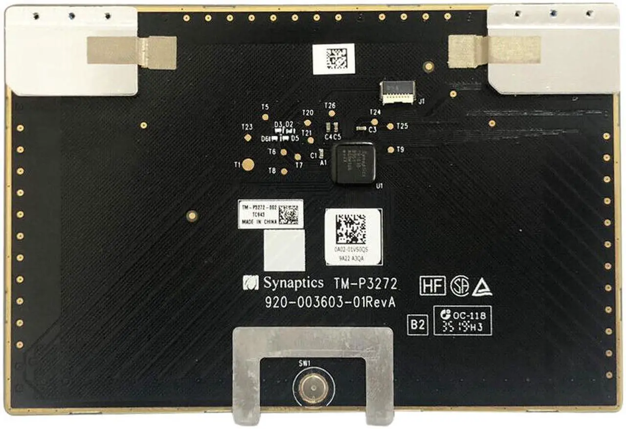 Alt view image 7 of 7 - For Microsoft Surface Book 1704 1705 1785 Touchpad Mouse TrackPad Board TM-P3088