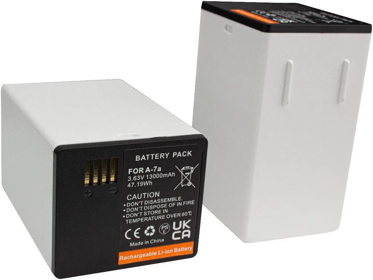 Alt view image 4 of 5 - 2-Pack XL Batteries and Charger for Arlo Ultra XL /Ultra 2 XL /Pro 3 XL/Pro 4 XL - OEM