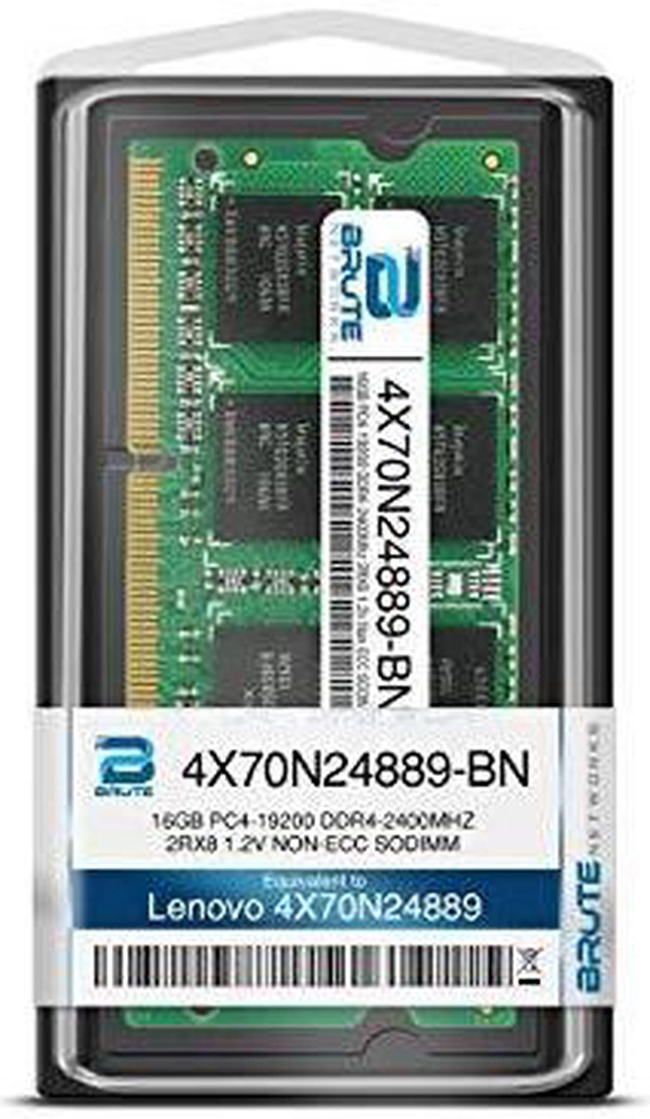 Alt view image 4 of 5 - 4X70N24889 - Lenovo Compatible 16GB PC4-19200 DDR4-2400Mhz 2RX8 1.2v Non-ECC SODIMM