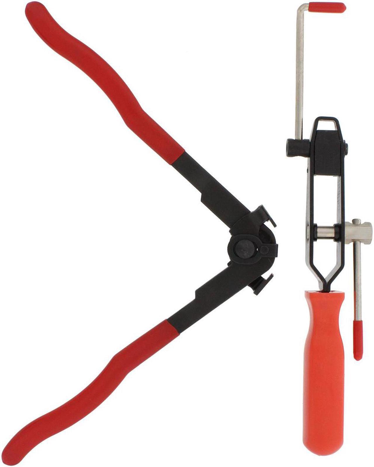 Alt view image 4 of 7 - ABN CV Joint Ear Clamp Tool & Boot Crimp Pliers 2-Piece Kit  Hose Clamping Set