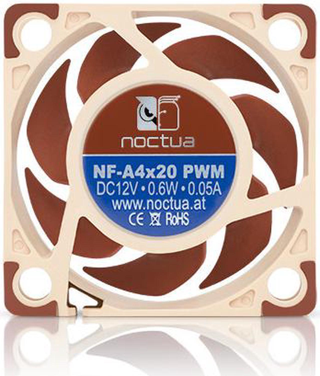 Noctua NF-A4x20 PWM 40mm 40X40X20 5000 RPM 14.9 dB(A) Cooling Fan Cooler Fan Radiator fan Computer Cases & Towers Fan