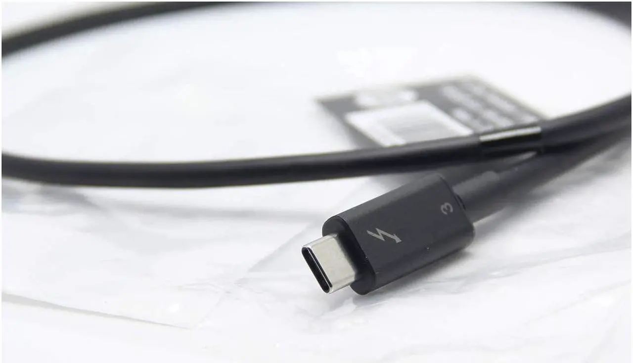 Alt view image 2 of 3 - HP Thunderbolt 3 Power Cable For Docking Station 843011-001