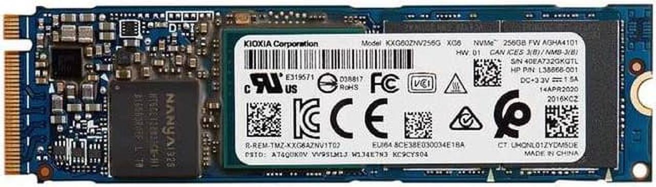 Main image of NEW HP 256GB Solid State Drive M.2 Internal - PCI Express NVMe NVMe 3 - 1D0H6UT
