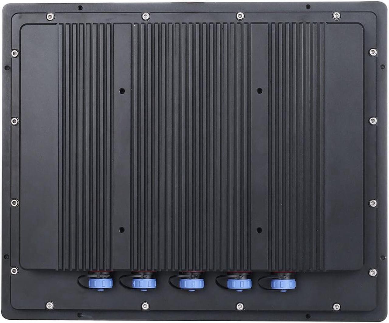 Alt view image 3 of 5 - 12.1 Inch Industrial All in One Panel PC Resistive Touch Screen IP67 Full Waterproof Intel Celeron J1900 Windows or Linux Dual Lan 2xUSB 2.0 1xRS485 2xRS232 4GB Ram 64GB SSD