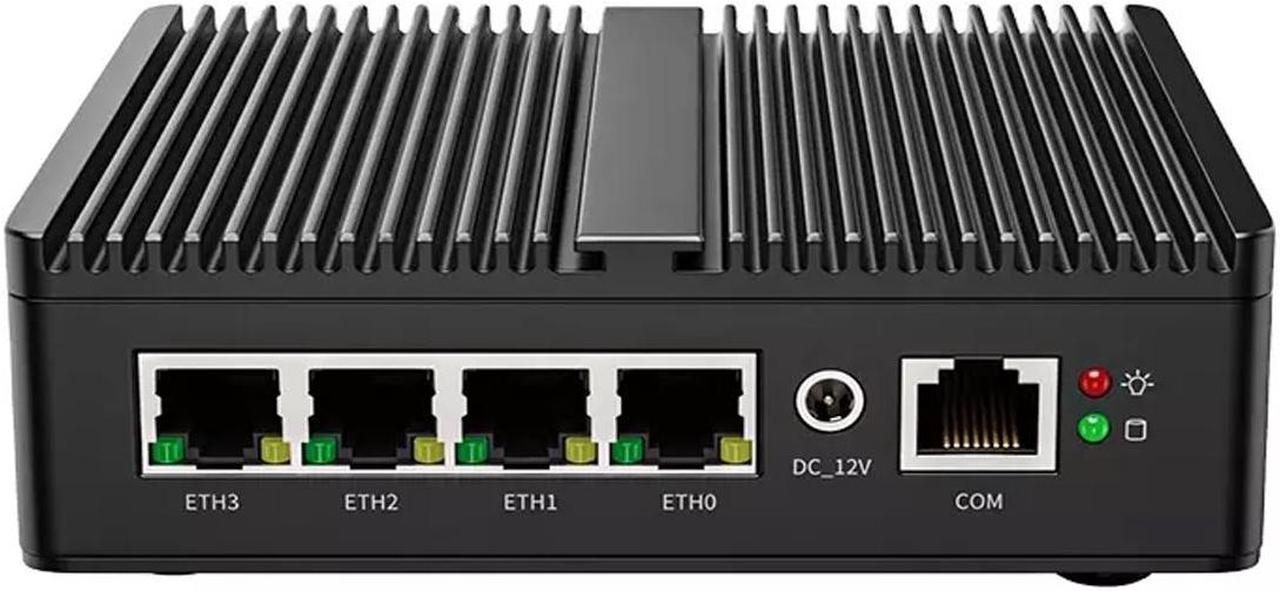 Intel Celeron N5105 Soft Router Fanless Mini PC 4x Intel i225 2.5G LAN HD-MI DP pfSense Firewall Appliance ESXI AES-NI 4GB RAM 128GB SSD