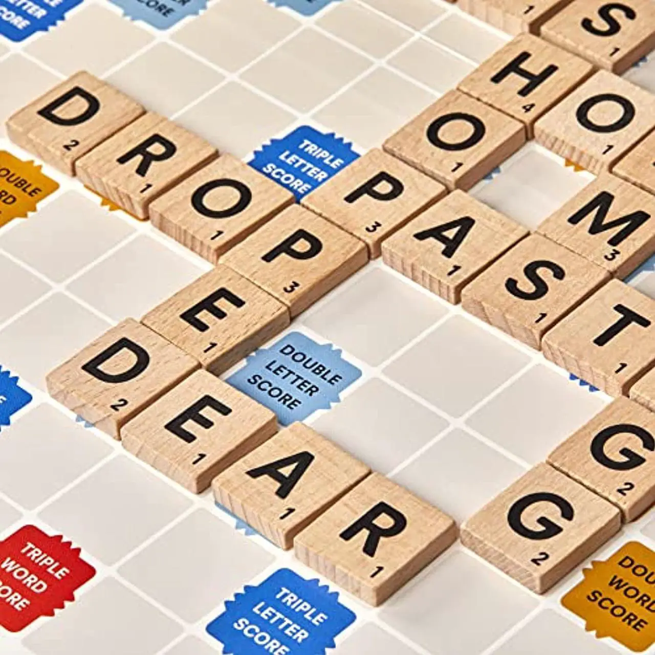 Alt view image 6 of 8 - F4204 Scrabble Board Game, Classic Word Game for Kids Ages 8 and Up, Fun Family Game for 2-4 Players, The Classic Crossword Game Hasbro