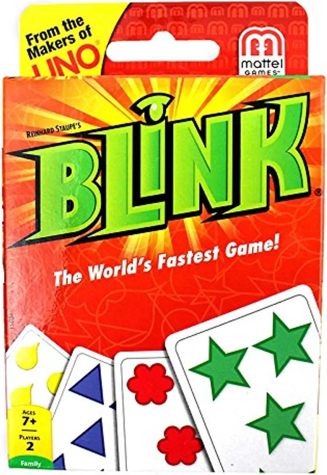 Alt view image 16 of 20 - Blink Fast-Paced Family Fun Card Strategy Board Game Mattel, Inc. T5931