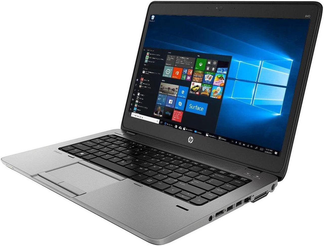 Main image of HP EliteBook 840 G1 14" Laptop, Intel Core i5, 8GB RAM, 128GB SSD, Win10 Home