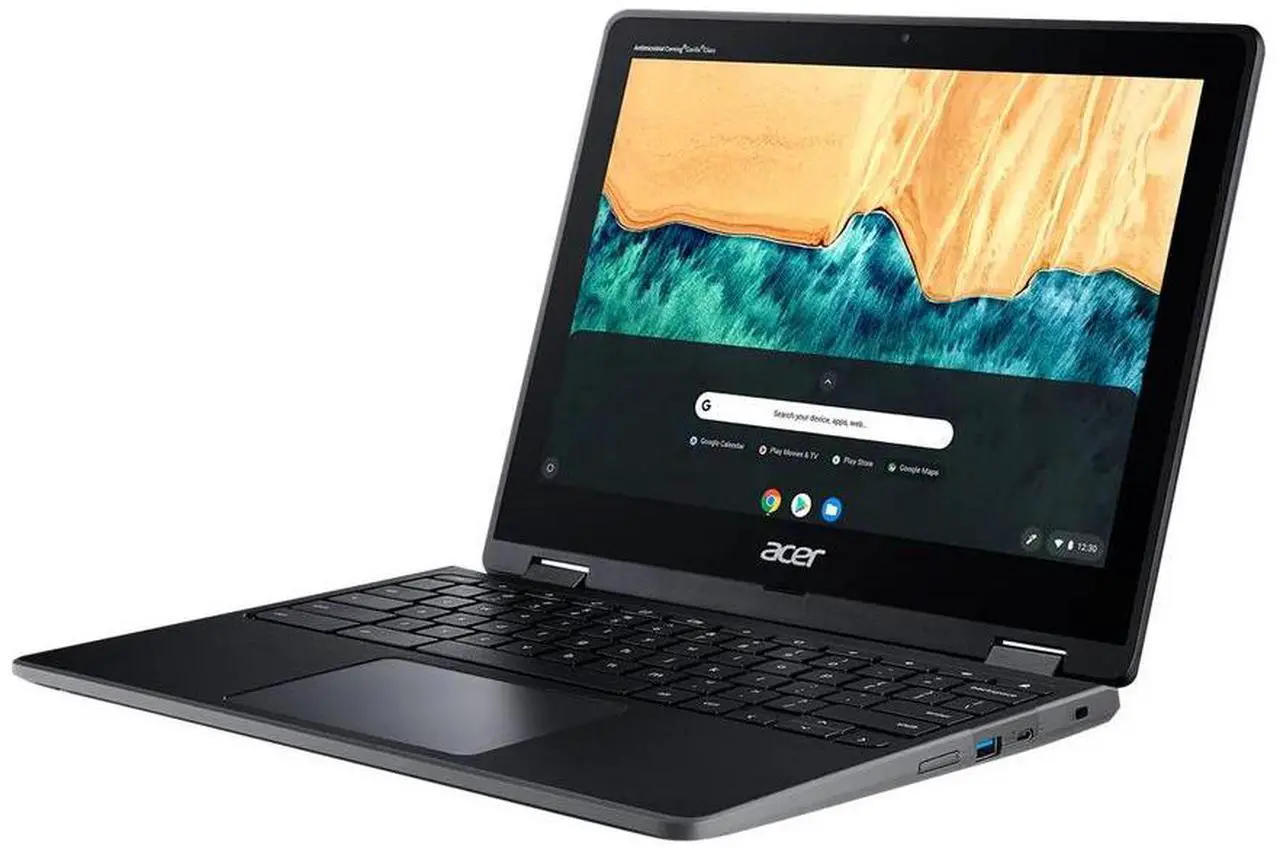 Alt view image 2 of 4 - Acer 2-in-1 Chromebook Spin 512 R851TN-C3ET 12" Touchscreen, Intel Celeron, 4GB RAM, 32GB eMMC, Chrome OS