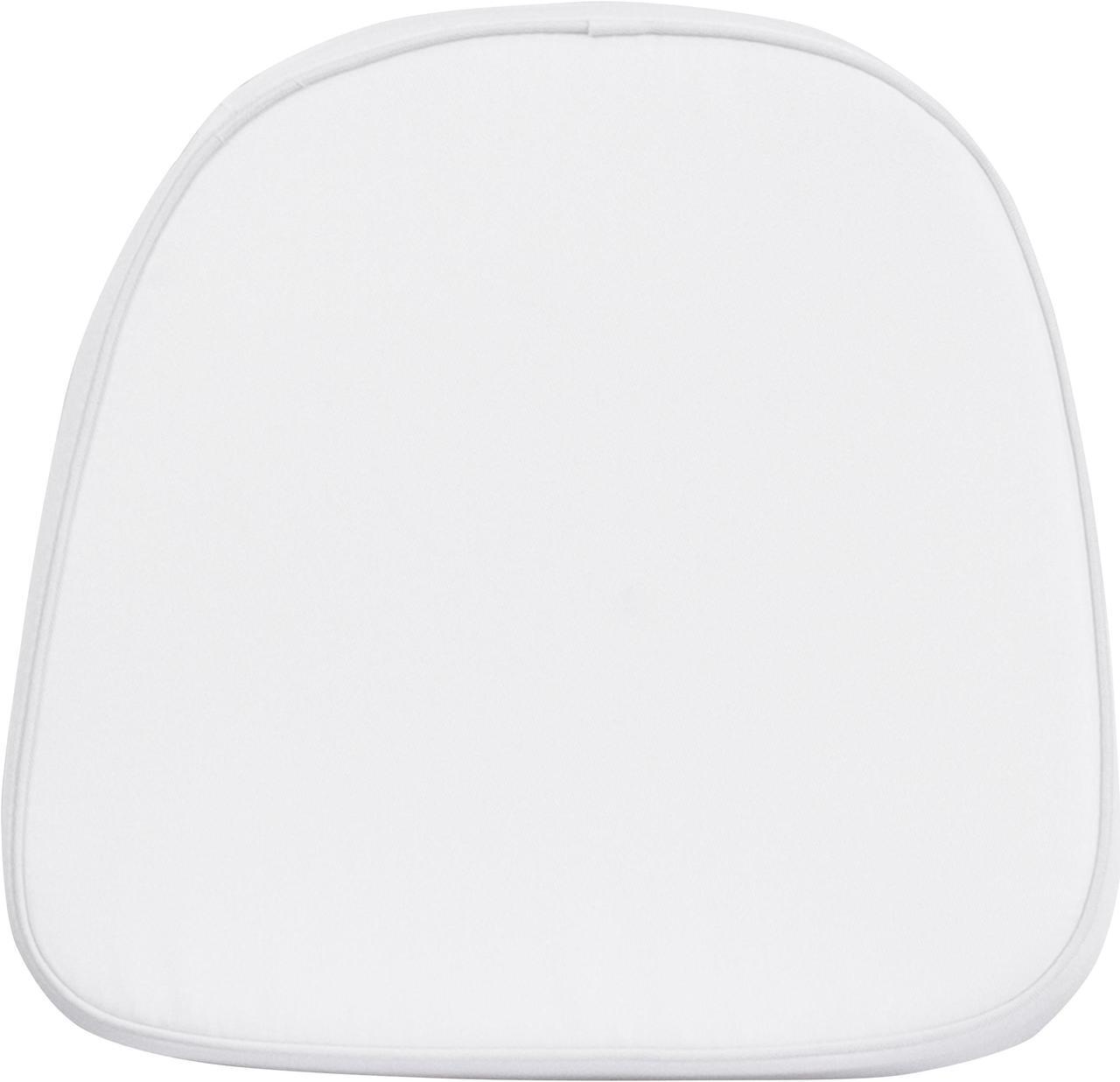 Alt view image 4 of 12 - Kids Soft White Fabric Chiavari Chair Cushion