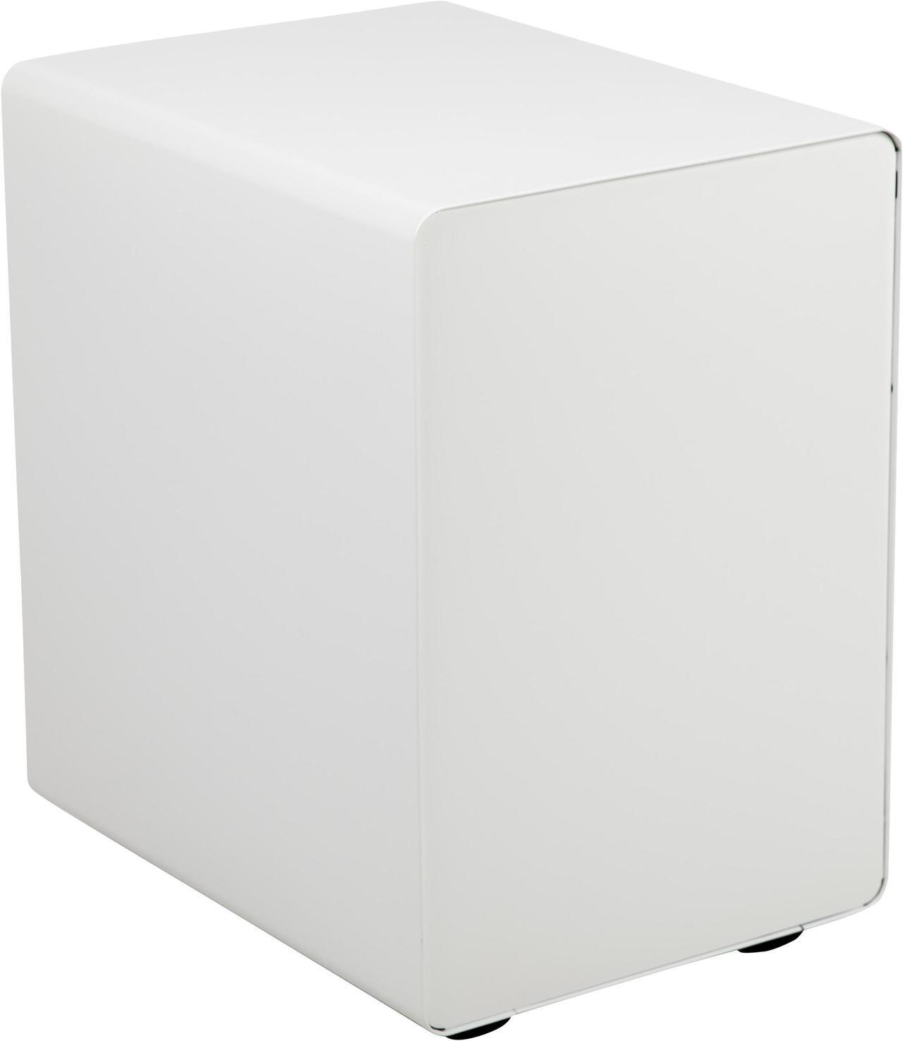Alt view image 5 of 20 - Flash Furniture 3-Drawer Cabinet Legal & Letter Files White/Red 21" (HZ-AP53501RDWH)
