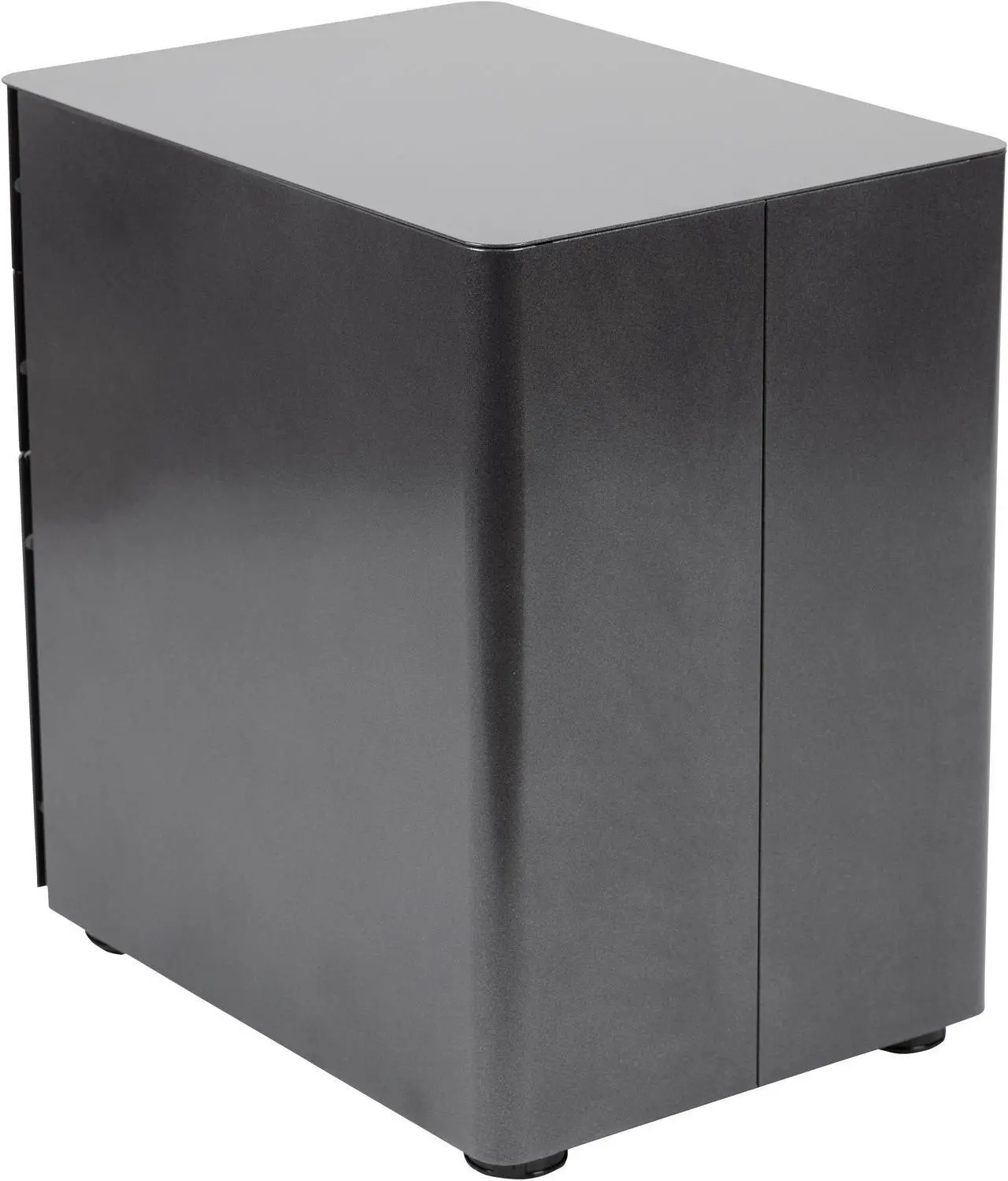 Alt view image 5 of 20 - Flash Furniture 3-Drawer Cabinet Legal & Letter Files Black 21" (HZCHPL01BK)