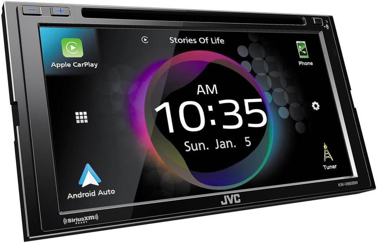 Alt view image 3 of 16 - JVC KW-V960BW  DVD Receiver