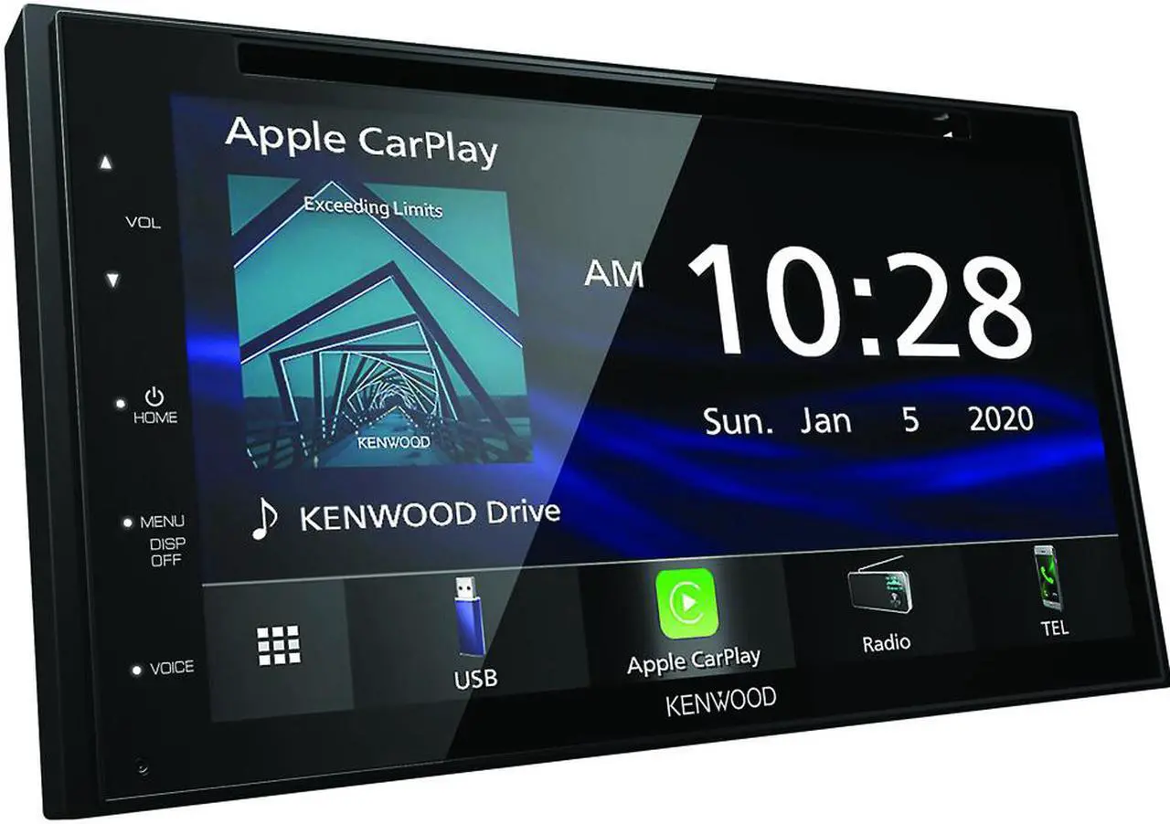 Alt view image 3 of 18 - Kenwood DDX5707S DVD Receiver with Apple CarPlay & Android Auto