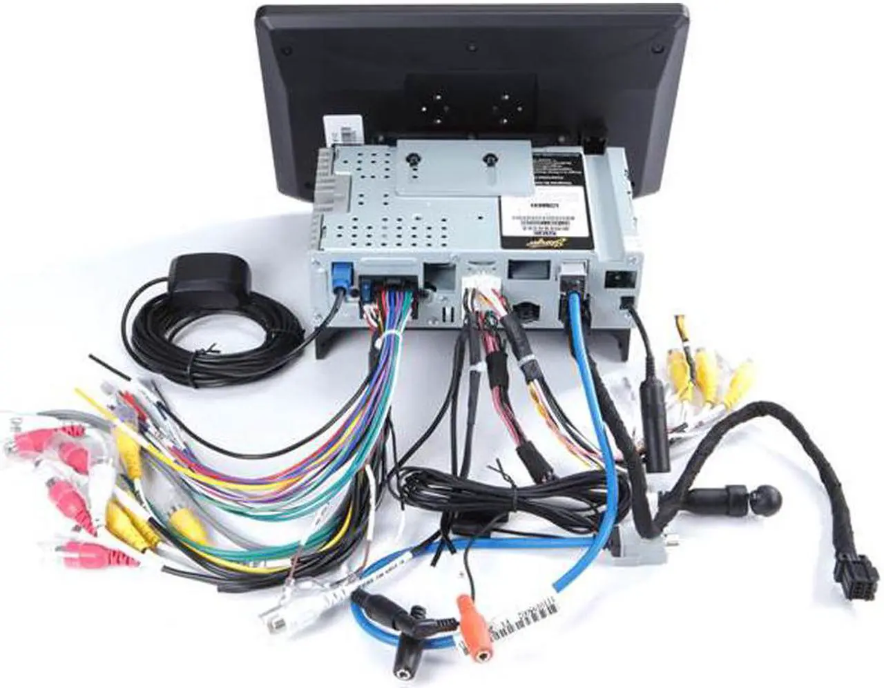 Alt view image 7 of 10 - Stinger HEIGH10 UN1810 AM/FM/Audio/Video Receiver w/ 10-inch Touch Screen and Mech-less Design - Single-DIN Mounting