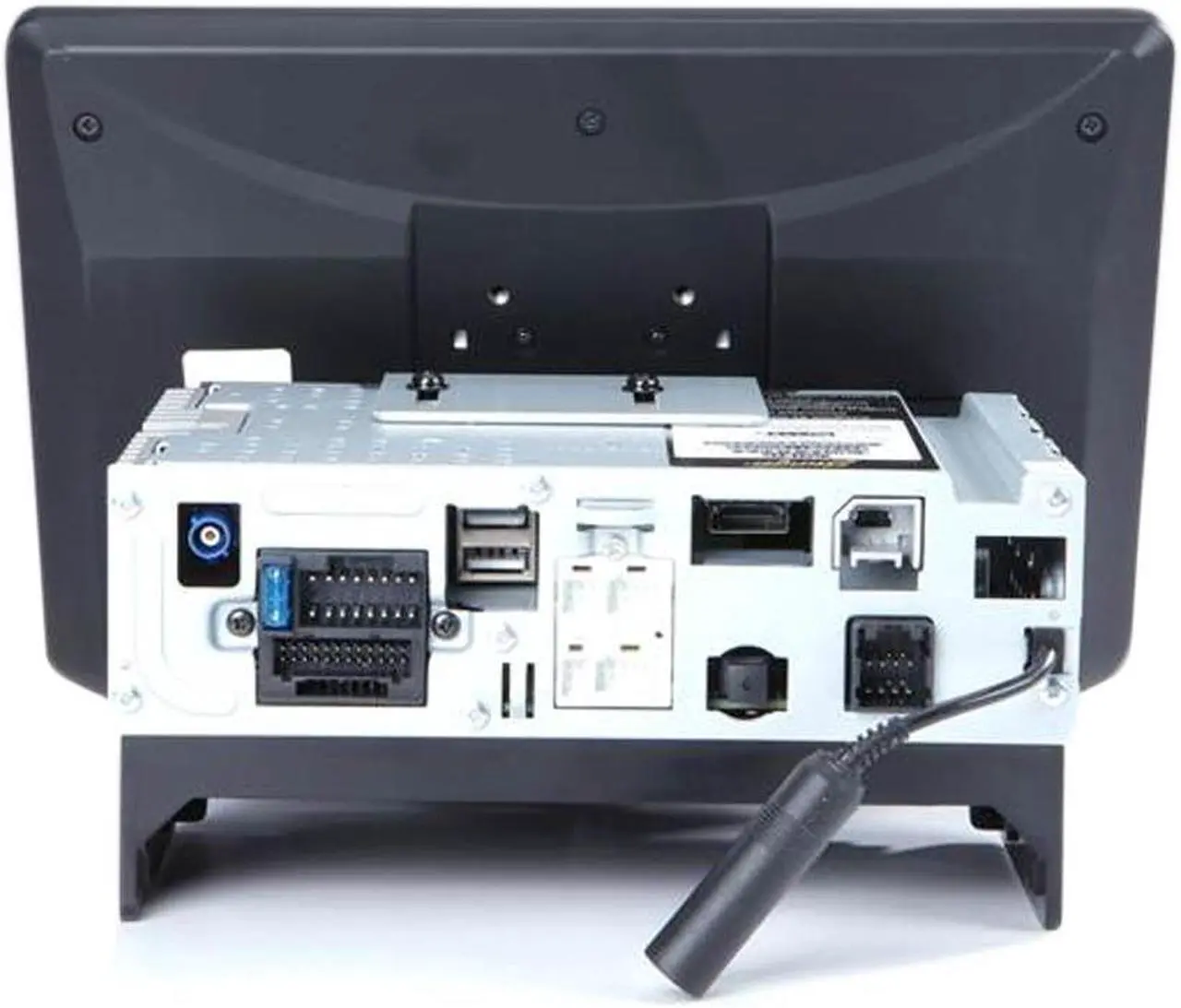 Alt view image 8 of 10 - Stinger HEIGH10 UN1810 AM/FM/Audio/Video Receiver w/ 10-inch Touch Screen and Mech-less Design - Single-DIN Mounting