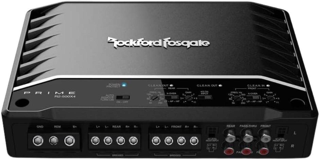 Rockford Fosgate R2-500X4 Prime Series 4-channel car amplifier  75W RMS x 4