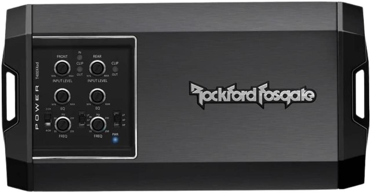 Rockford Fosgate Power T400X4AD  Compact 4 Channel Amplifier 100 watts RMS x 4