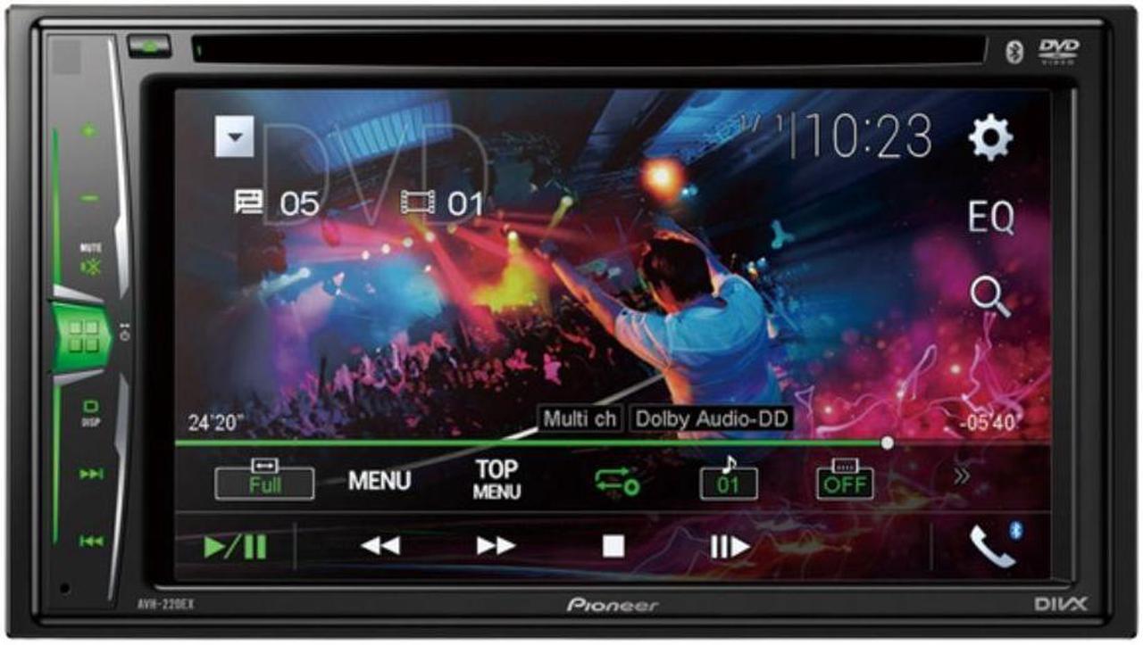 Alt view image 2 of 4 - Pioneer AVH-220EX 6.2" Multimedia DVD Receiver Android & iPhone Compatible