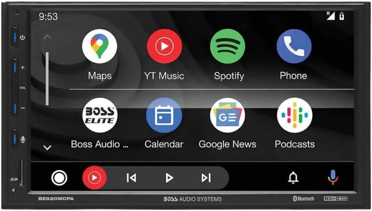 Alt view image 7 of 11 - BOSS Audio Elite BE920WCPA 7" Wireless Apple CarPlay/Android A. 2-DIN Car Stereo