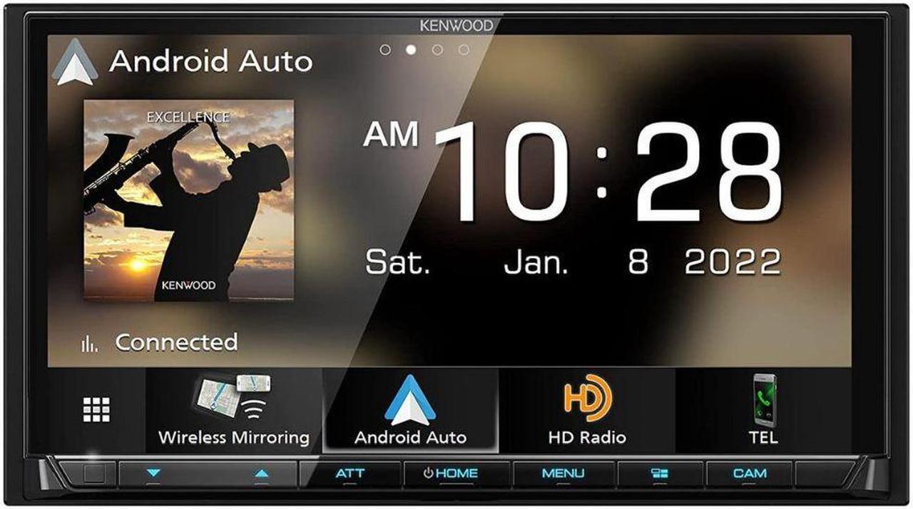 Alt view image 2 of 5 - Kenwood DMX908S 6.95" Multimedia Receiver and CMOS-230 Universal Backup Camera