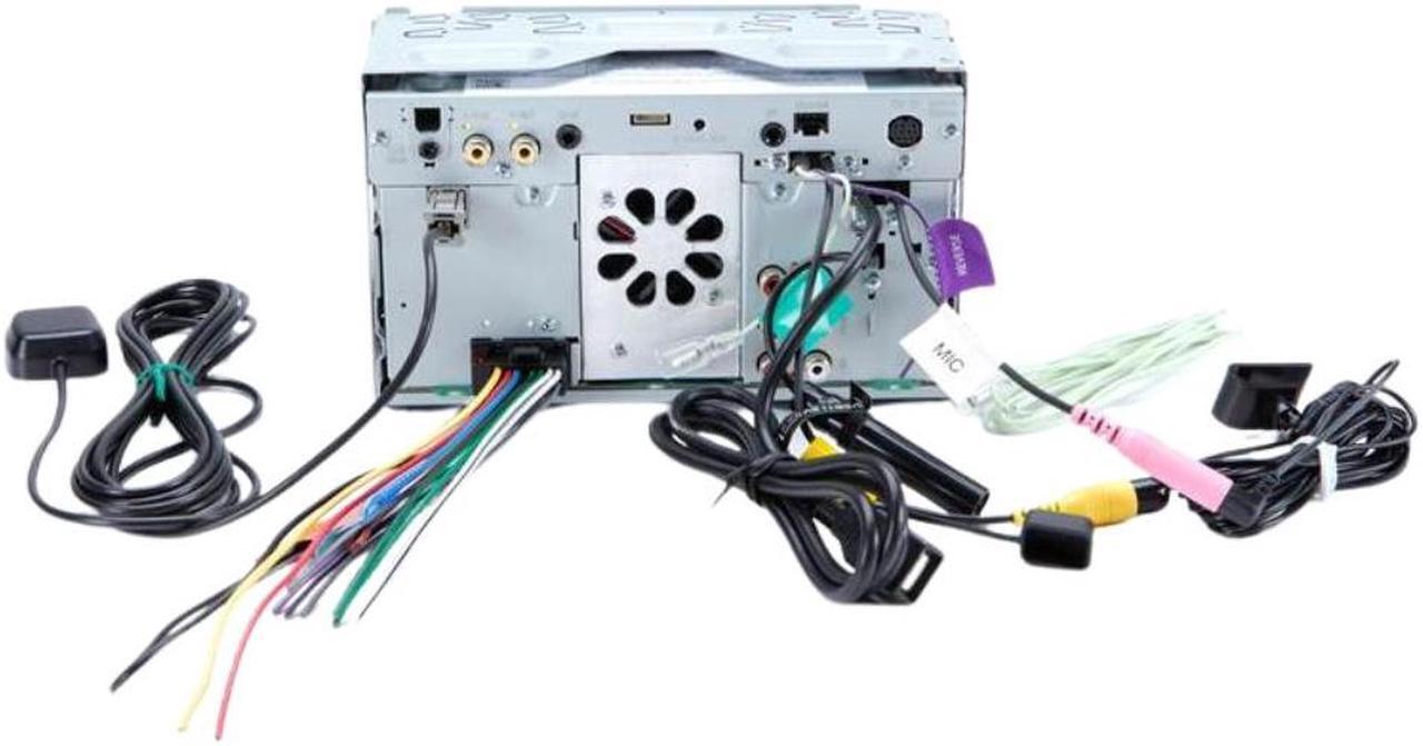Alt view image 12 of 12 - Kenwood eXcelon DMX709S 2-DIN Car Stereo, Apple CarPlay/Android Auto, SXM Ready
