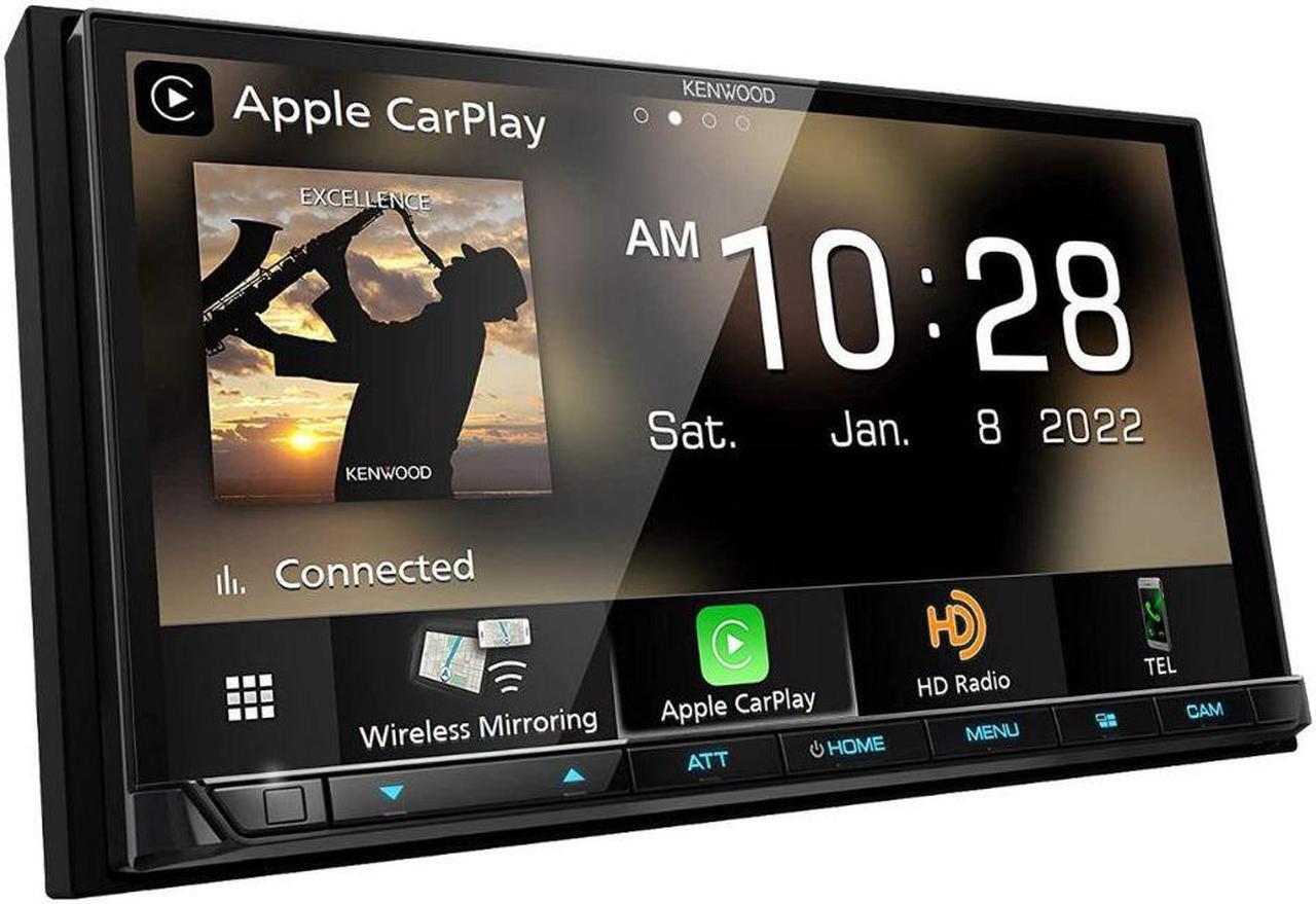 Alt view image 5 of 5 - Kenwood DMX908S 6.95" Multimedia Receiver and CMOS-230 Universal Backup Camera
