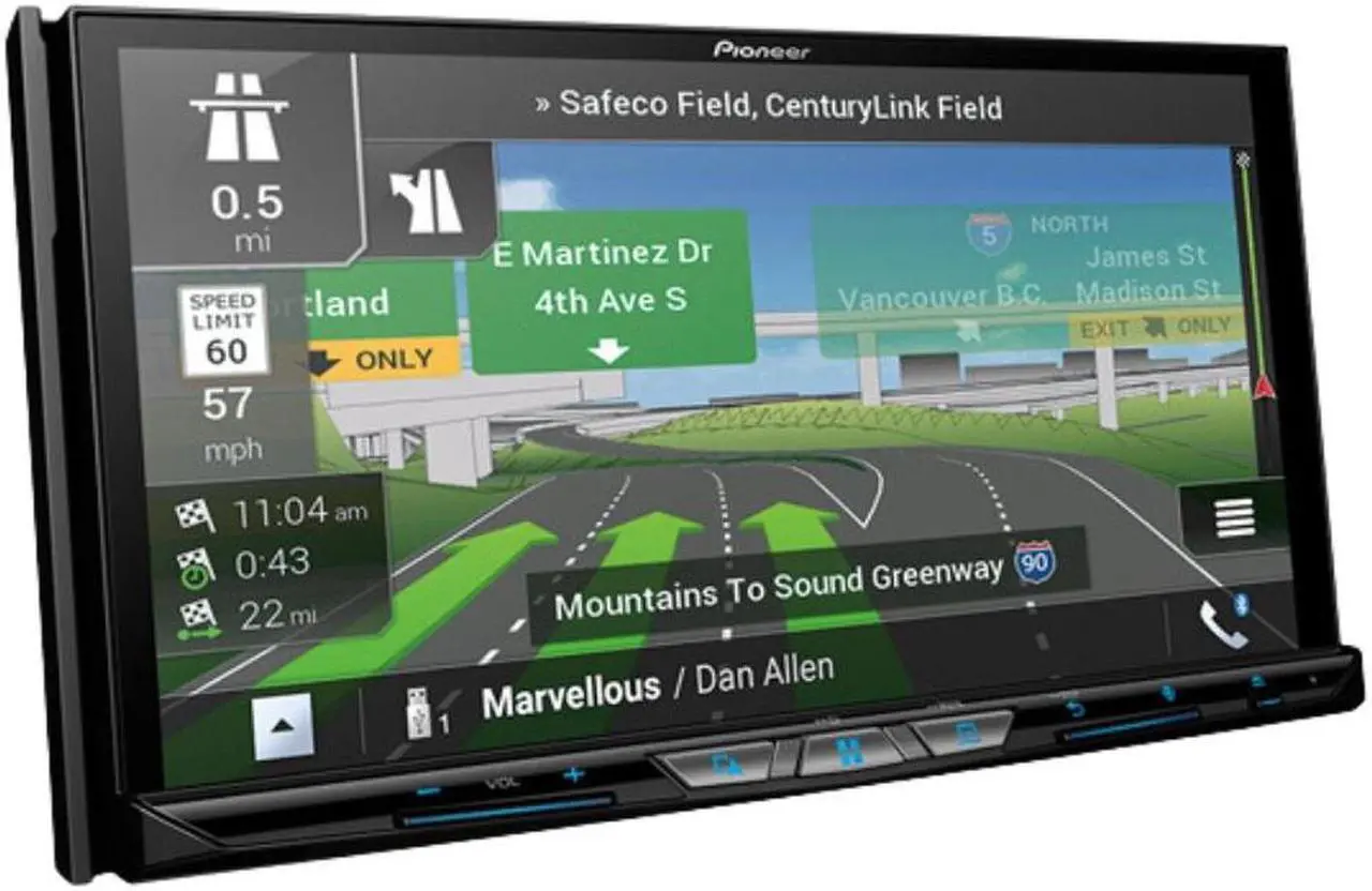 Alt view image 3 of 5 - Pioneer AVIC-W8600NEX 7" Multimedia DVD/Navigation Receiver with SiriusXM Tuner