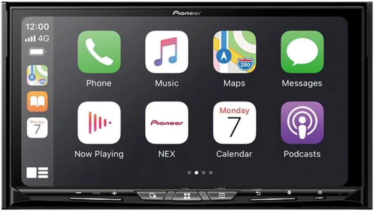 Alt view image 4 of 5 - Pioneer AVIC-W8600NEX 7" Multimedia DVD/Navigation Receiver with SiriusXM Tuner