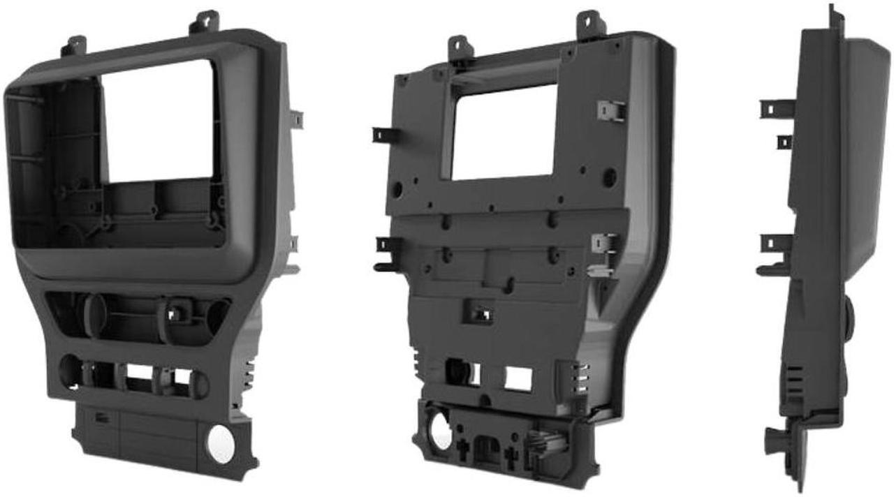 Alt view image 2 of 5 - iDatalink KIT-MUS2 4" Radio Replacement Dash Kit For The 2015-2021 Ford Mustang