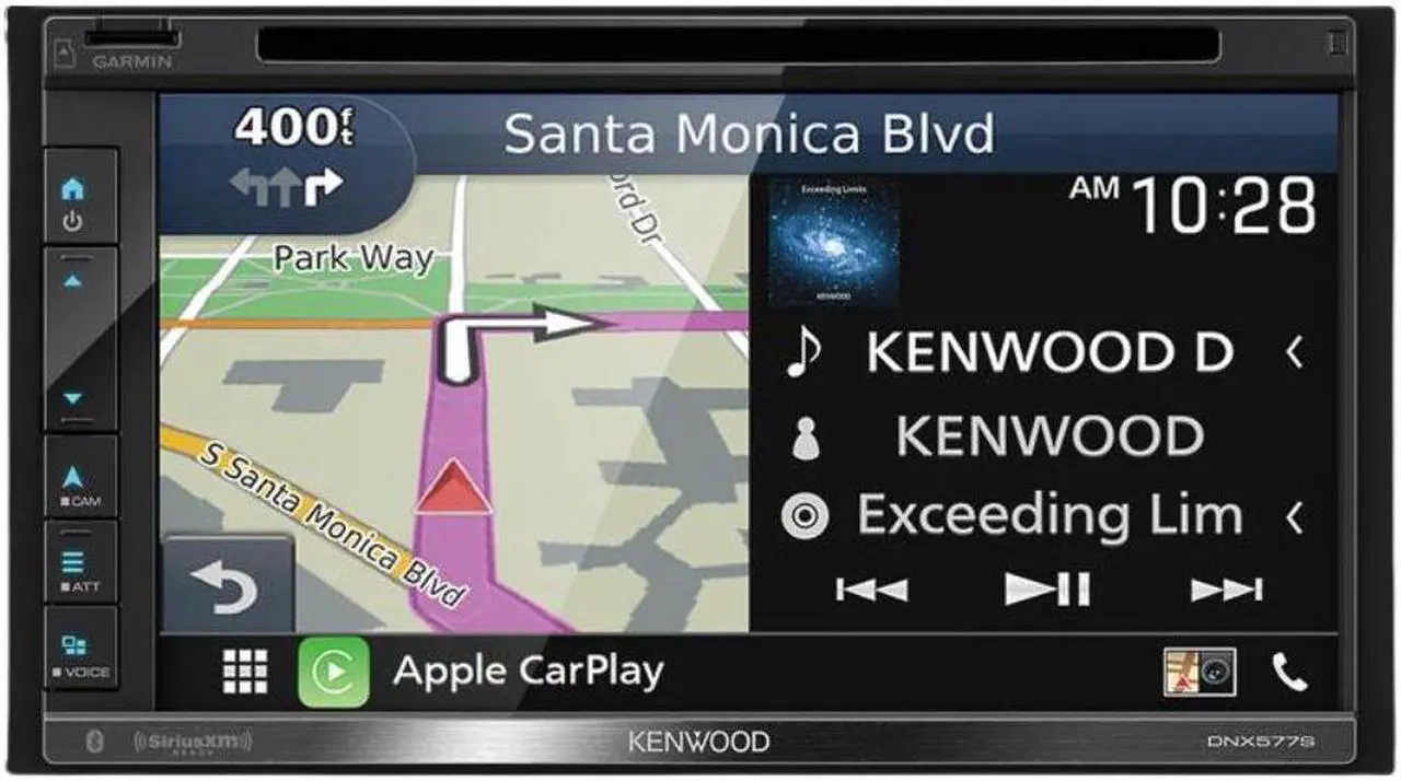 Alt view image 2 of 5 - Kenwood DNX577S 6.8" Navigation DVD Receiver & CMOS-230 Universal Backup Camera